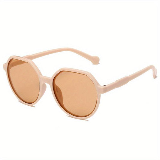 Polygonal Sunglasses Jelly Anti Glare UV400