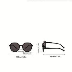 Polygonal Sunglasses Jelly Anti Glare UV400