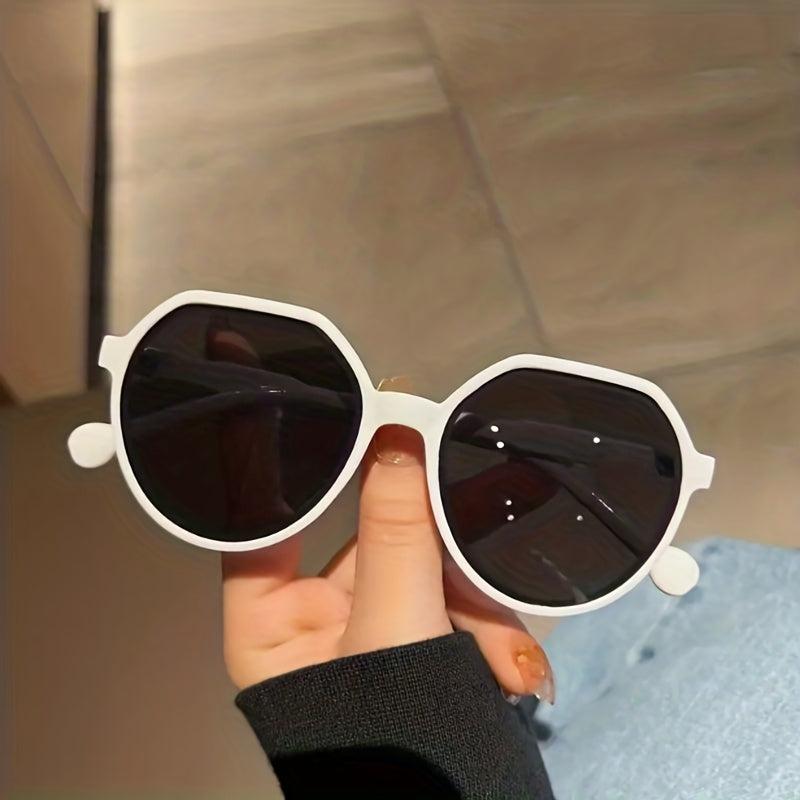 Polygonal Sunglasses Jelly Anti Glare UV400
