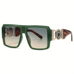 Large Square Sunglasses Gradient Glasses UV400