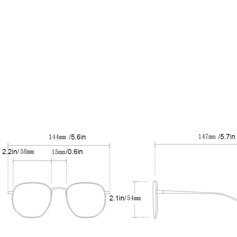 Square Oversized Light Blocking Glasses Relieve Eye Fatigue