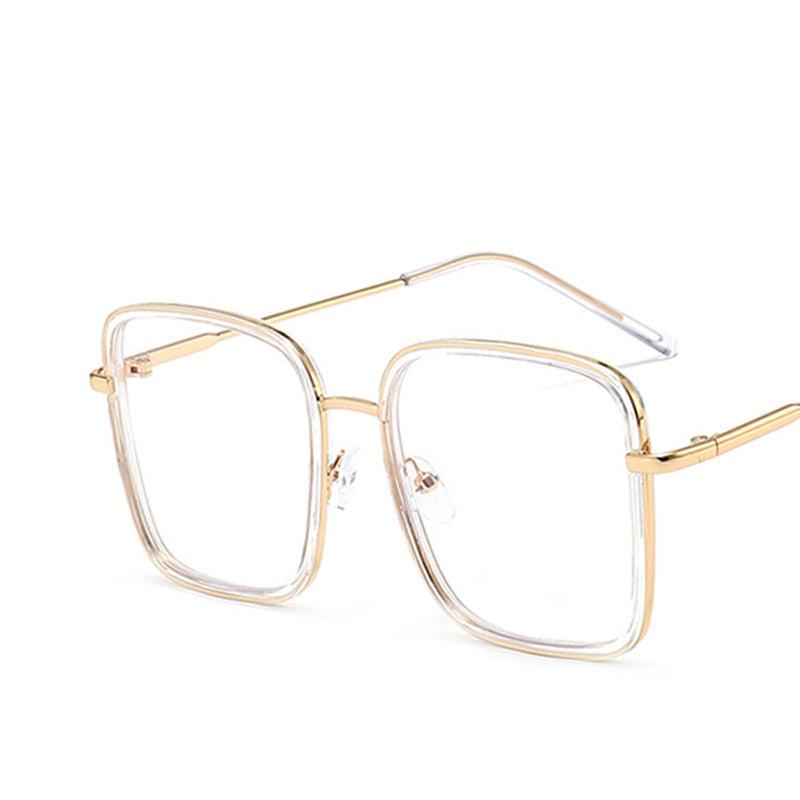 Square Oversized Light Blocking Glasses Relieve Eye Fatigue