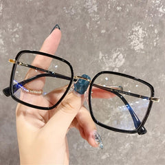 Square Oversized Light Blocking Glasses Relieve Eye Fatigue