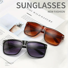 Oversized Square Sunglasses Gradient Glasses UV400
