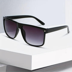 Oversized Square Sunglasses Gradient Glasses UV400