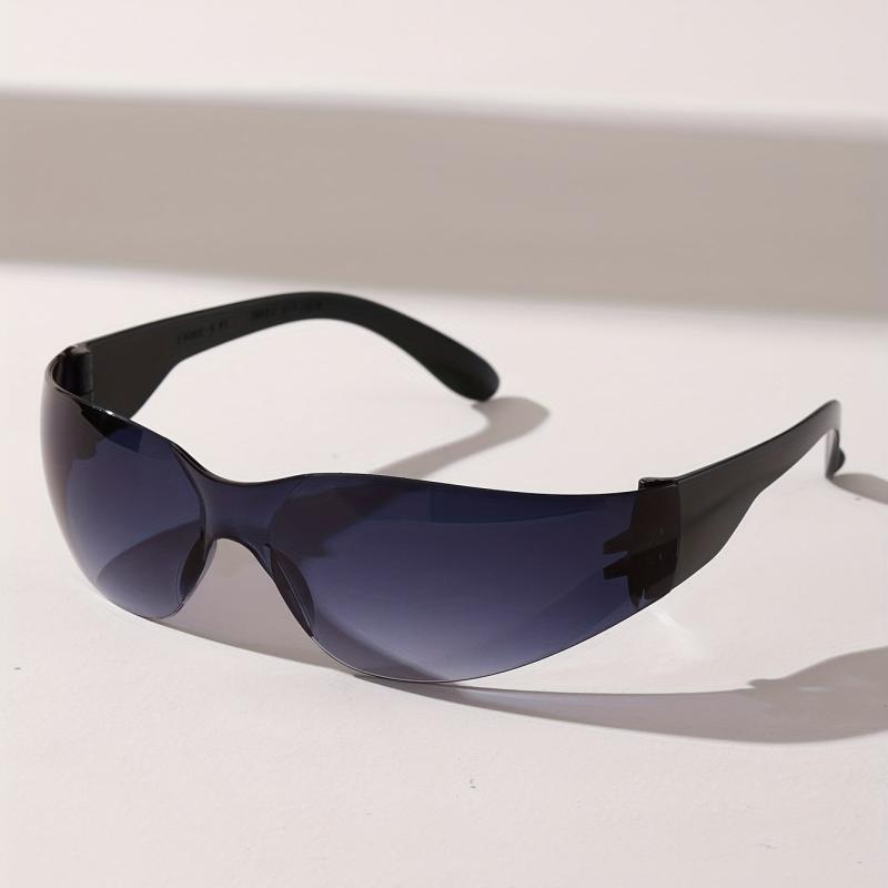 Y2K Wrap Around Sunglasses For Women Men Futuristic Party Club Glasses