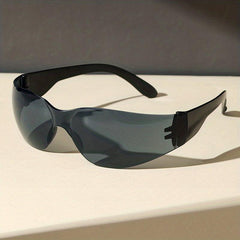 Y2K Wrap Around Sunglasses For Women Men Futuristic Party Club Glasses