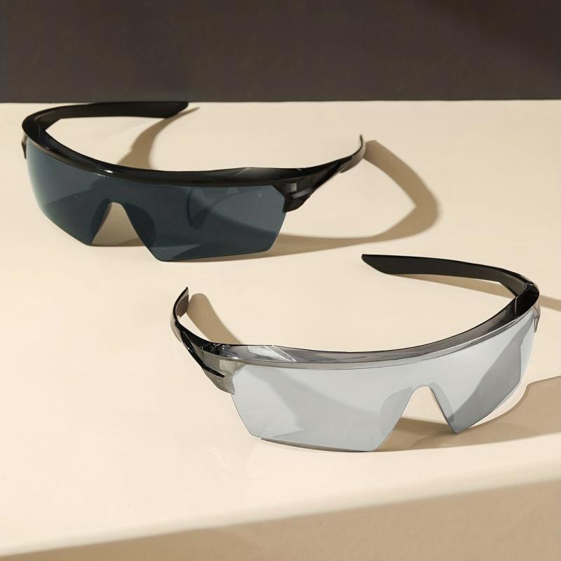 Y2K Wrap Around Sunglasses Photochromic UV400 Sun Shades