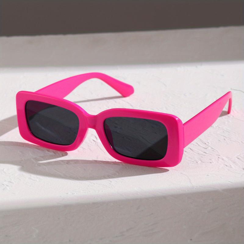 Y2K Rectangle Frame Sunglasses Anti Glare UV400