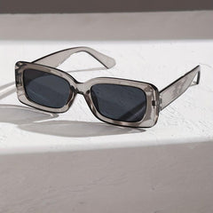 Y2K Rectangle Frame Sunglasses Anti Glare UV400