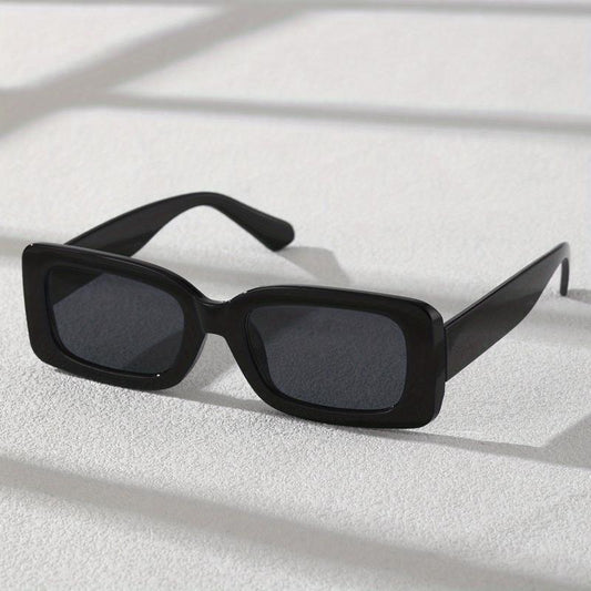 Y2K Rectangle Frame Sunglasses Anti Glare UV400
