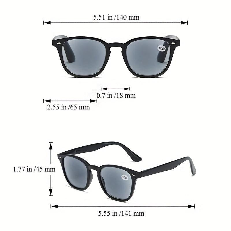Vintage Anti Light Sun Protection Reading Glasses