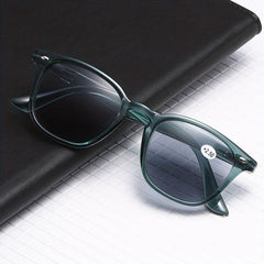 Vintage Anti Light Sun Protection Reading Glasses