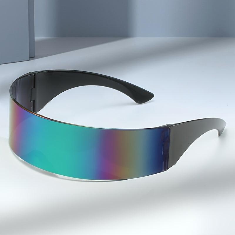 Y2K Style Rectangle Sunglasses for Cycling and Holidays