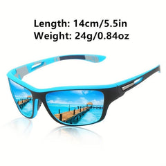 Men's Sports Polarized Sunglasses Dustproof Mirror Glasses