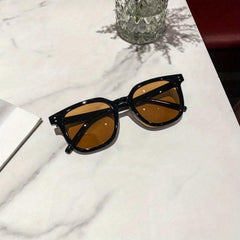 Men's Square Frame Sunglasses Aluminum AC 100 UV Protection