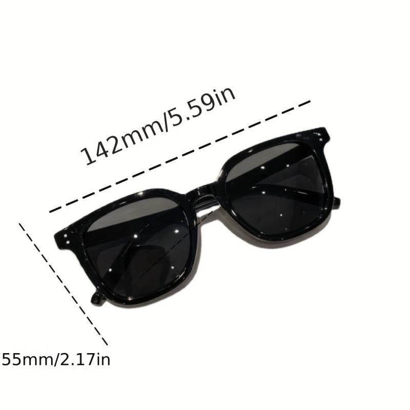 Men's Square Frame Sunglasses Aluminum AC 100 UV Protection
