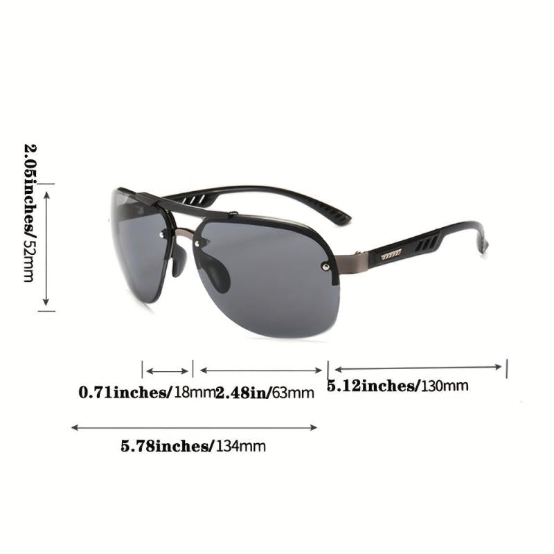 Vintage Metal Pilot Sunglasses Classic Sun Glasses Driving Eyewear Sunglasses