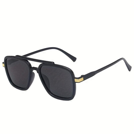 Men's Light Blocking Photochromic Square Sunglasses