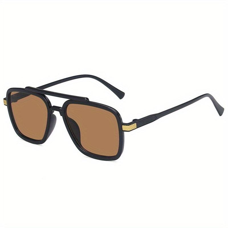 Men's Light Blocking Photochromic Square Sunglasses