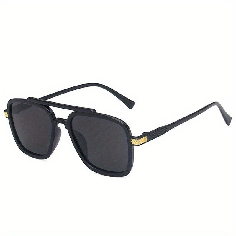 Men's Light Blocking Photochromic Square Sunglasses