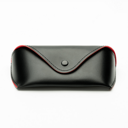 High Pressure Leather Sunglasses Case Soft Package Retro Case