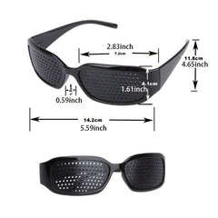 Myopia Glasses For Men Women Diopters Exercise Eyesight Pin Hole Reading Glasses