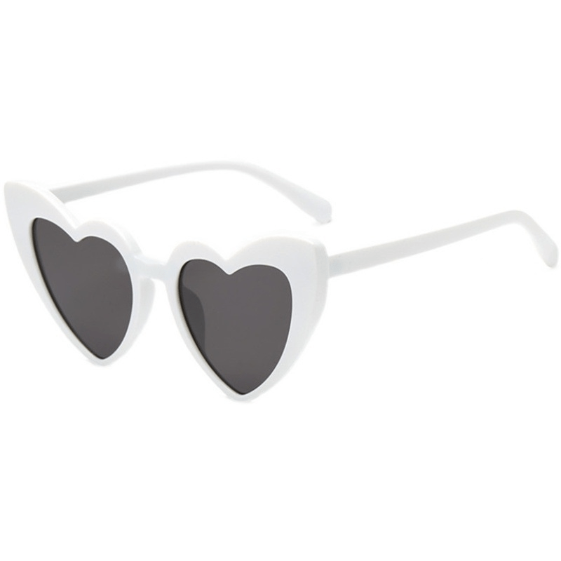 Heart Sunglasses Retro Clout Goggles UV Protection