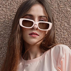 Vintage Oval Sunglasses Oversized Frame Stylish Ladies