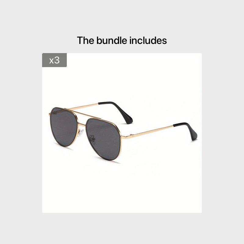 Men's Aviator Sunglasses Large Frame