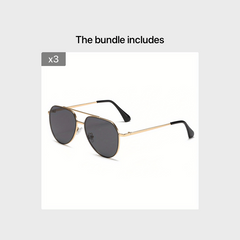 Men's Aviator Sunglasses Large Frame