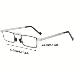 Ultra Light Folding Portable Anti Light Reading Glasses