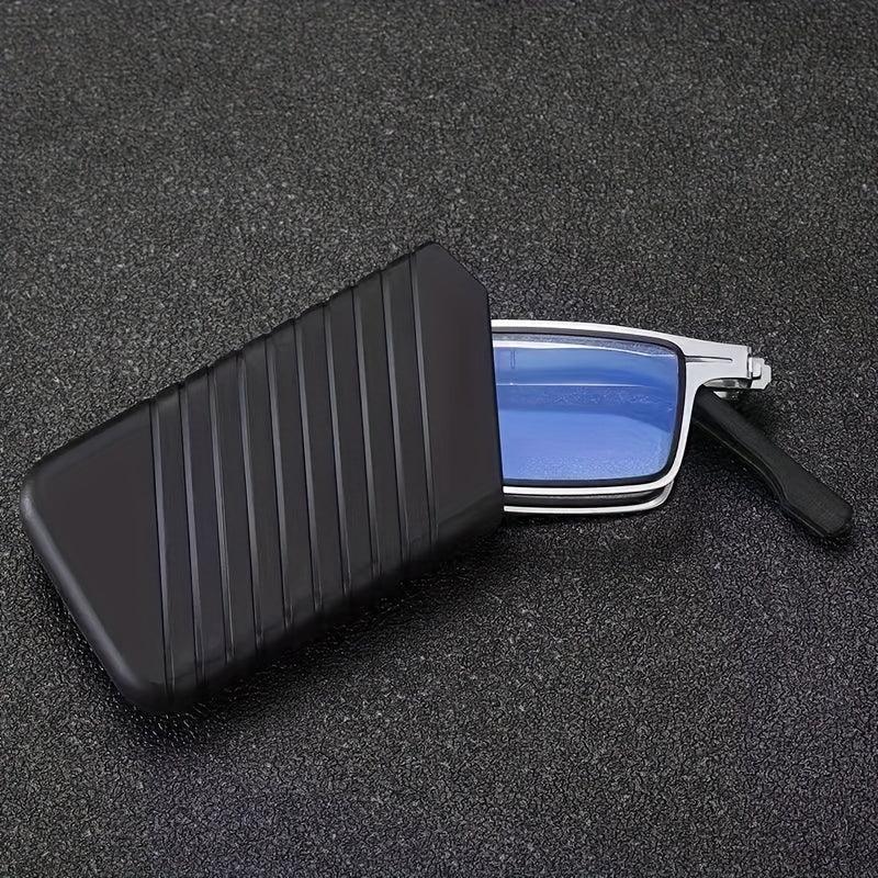 Ultra Light Folding Portable Anti Light Reading Glasses