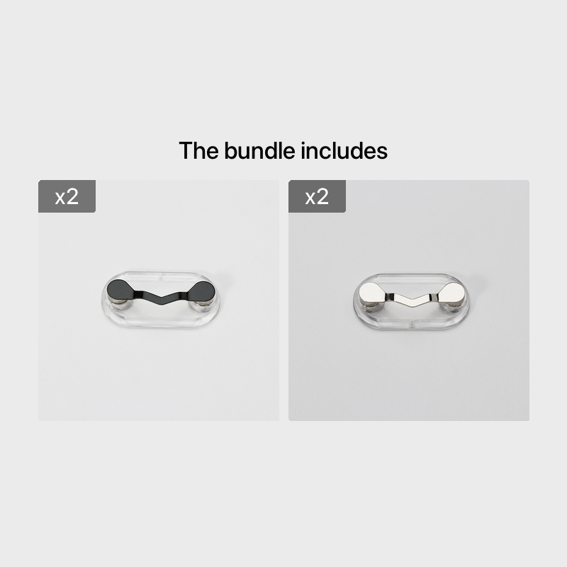 Portable Magnetic Glasses Holder & Brooch