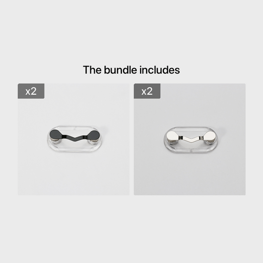 Portable Magnetic Glasses Holder & Brooch