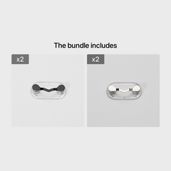 Portable Magnetic Glasses Holder & Brooch