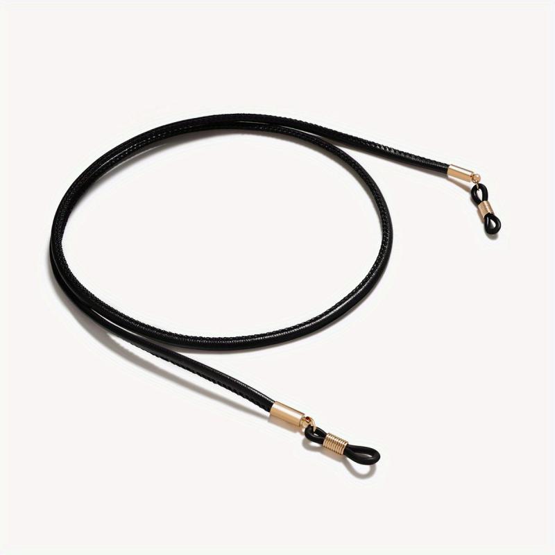 Leather Glasses Lanyard Eyewear Chain Sunglasses Holder