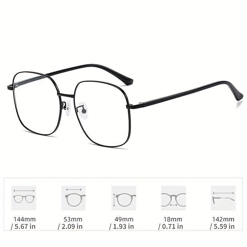 Round Frame Anti Light Glasses for Women Men