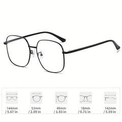 Round Frame Anti Light Glasses for Women Men