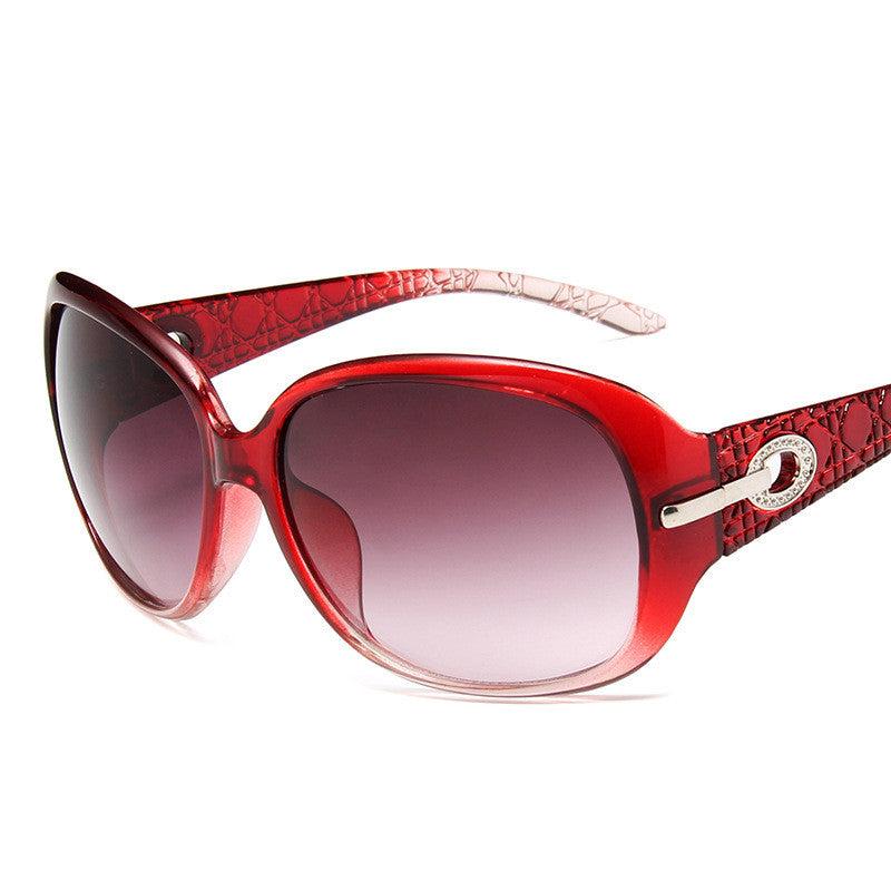Cat Eye Sunglasses Gradient Lens Glasses Hollow Out Temple UV400