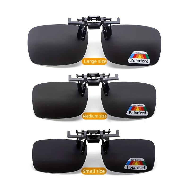 Polarized Clip On Sunglasses UV400 Lens for Driving Fishing Outdoor Sports