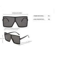 Oversized Square Sunglasses Shades For Kids