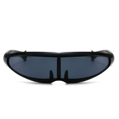 Men's Novelty Laser Glasses Integrated Lenses Sunglasses