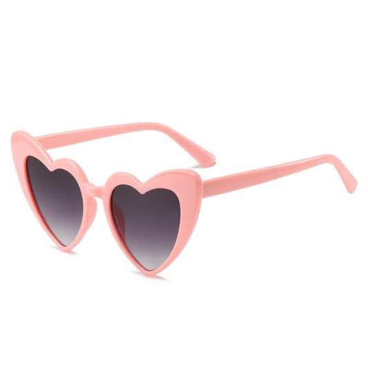 Heart Shaped Sunglasses Candy Frame UV Protection
