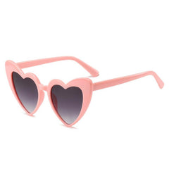 Heart Shaped Sunglasses Candy Frame UV Protection