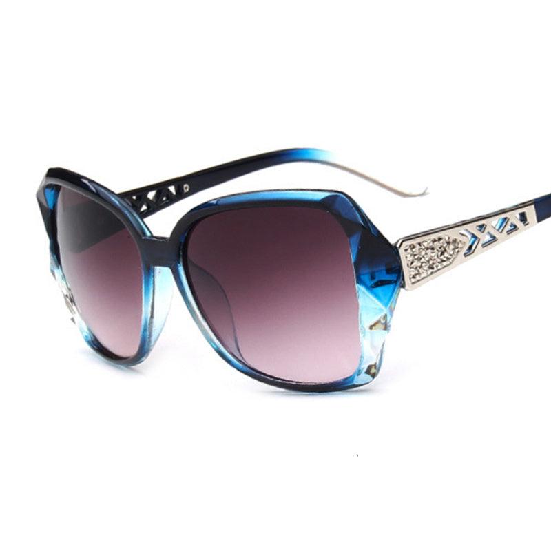Oversized Tinted Lens Sunglasses UV Protection