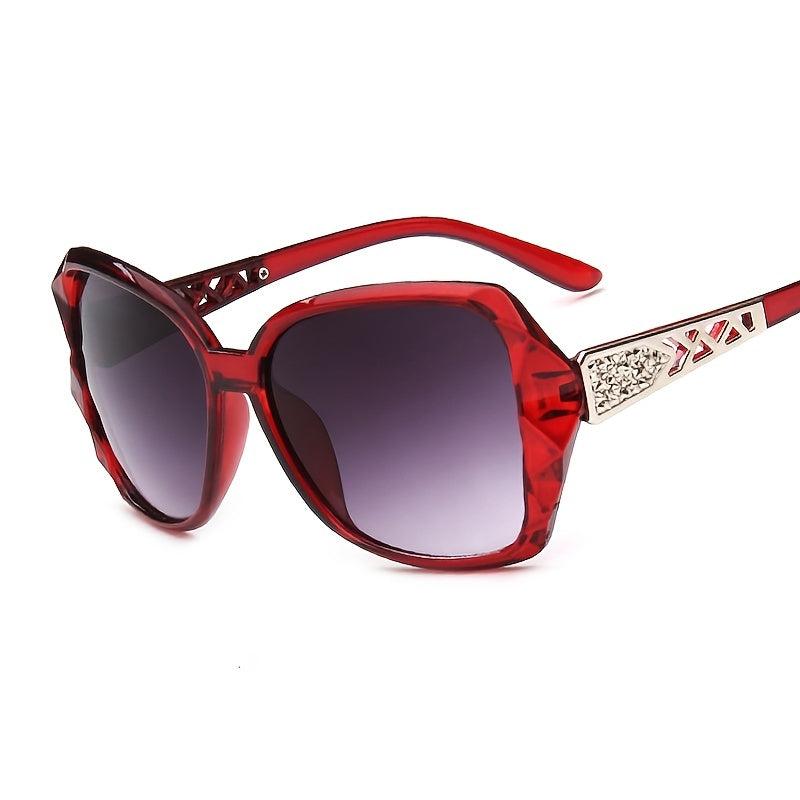 Oversized Tinted Lens Sunglasses UV Protection
