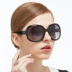 Vintage Big Frame Polarized Sunglasses for Women