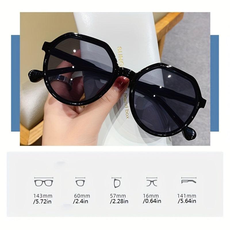 Round Sunglasses Retro Photo Booth Props Glasses UV400