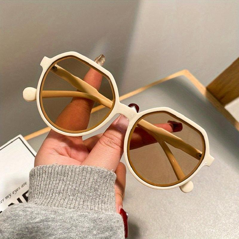 Round Sunglasses Retro Photo Booth Props Glasses UV400